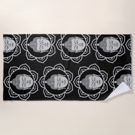 Toalha De Praia Buda Casa E Vida