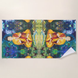 Toalha De Praia Buda na Garden Maureen Girard