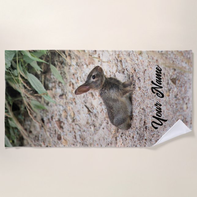 Toalha De Praia Bunny (Frente)