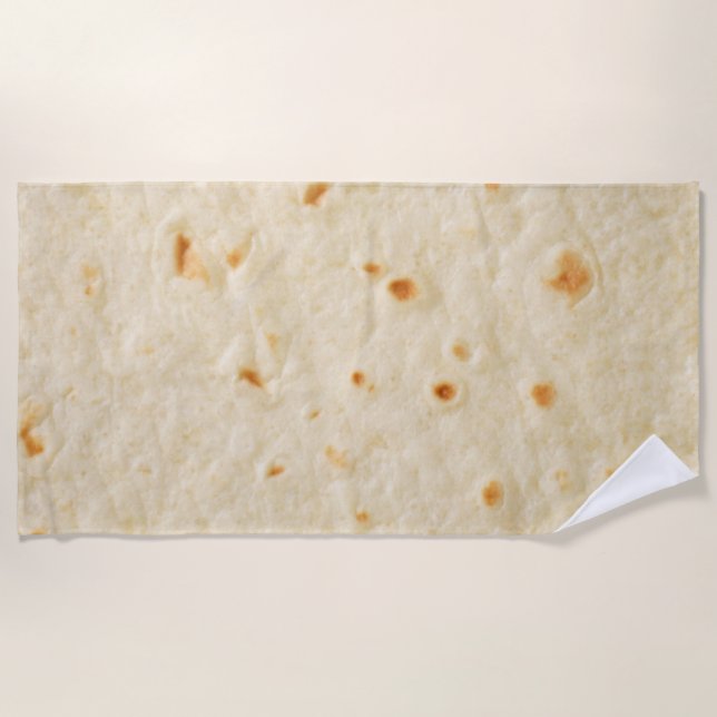 Toalha De Praia Burritos, Giant Tortilla (Frente)