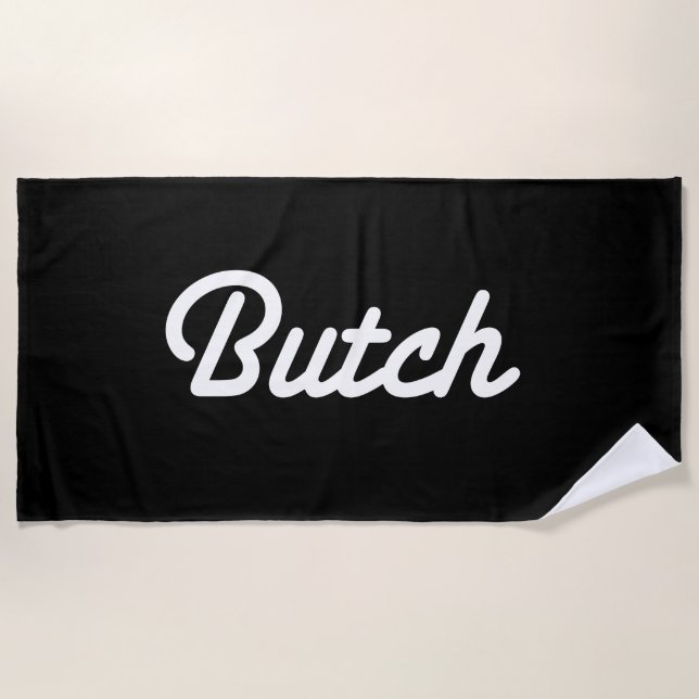 Toalha De Praia Butch Honeymoon Beach Towel (Frente)