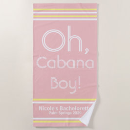 Toalha De Praia Cabana Boy Beach Towel