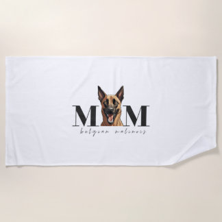 Toalha De Praia Cachorro Mãe MALINOIS Clássica T-Shirt