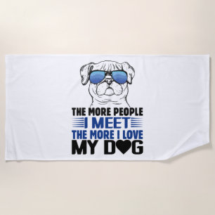 Toalha De Praia Cachorro T Cachorro T Camisas Camisetas de cão per