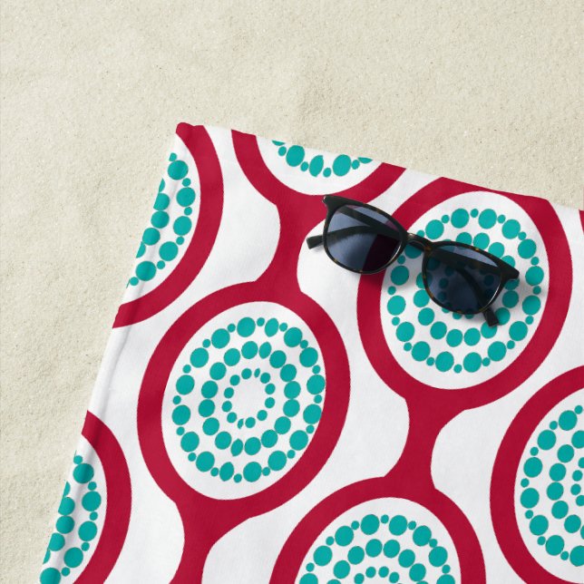 Toalha De Praia Cadeias Oval (In Situ)