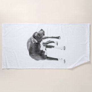 Toalha De Praia Calmo do perímetro de Bonfire