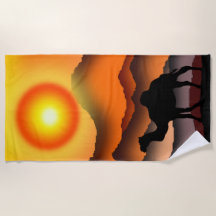 Camel Beach Towel