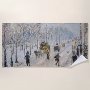 Toalha De Praia Camille Pissarro - Alavancos Exteriores, Efeito Ne