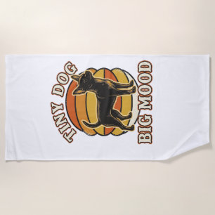 Toalha De Praia Camisa de Amante de Chihuahua Desenho Engravado Re