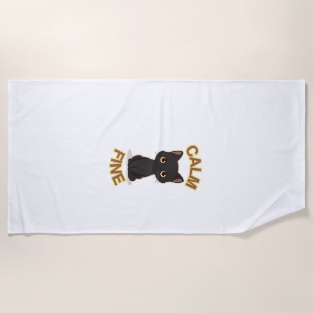 Toalha De Praia Camiseta (Frente)