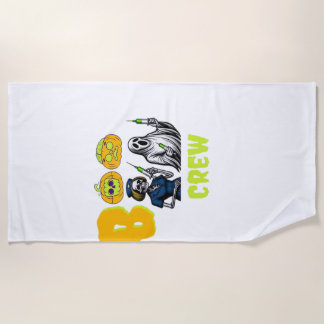 Toalha De Praia Camiseta Clássica Boo Crew