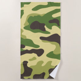 Toalha De Praia Camouflage