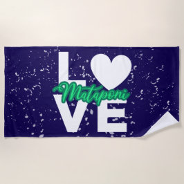 Toalha De Praia Camp Mataponi Beach Towel