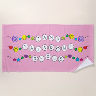 Toalha De Praia Camp Mataponi Beach Towel