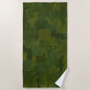Toalha De Praia Camuflagem Militar Clássica