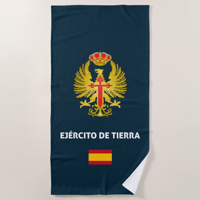 Toalha De Praia Capa de Telefone Passaporte do Exército de Terra (Frente)