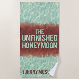 Toalha De Praia Capa do Livro The Unfinished Honeymoon