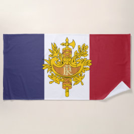 Toalha De Praia capinha de telefone com bandeira da França
