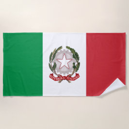 Toalha De Praia capinha de telefone com bandeira da Itália