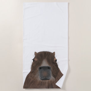 Toalha De Praia Capybara Beach Towel