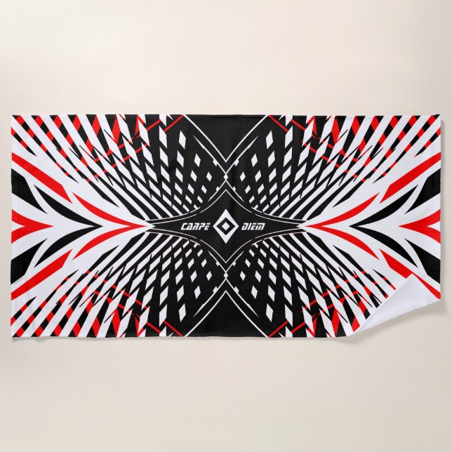 Toalha De Praia Carpe Diem (Frente)