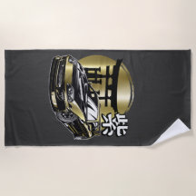 Carro De Condução Do Ouro Supra Mk 4