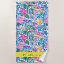 Cartões Postais de Praia Tropical Personalizados