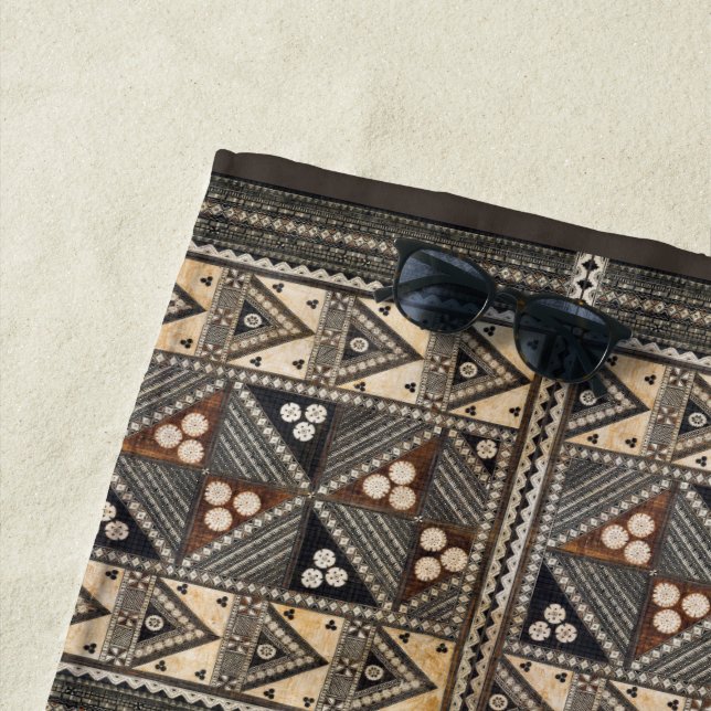 Toalha De Praia Casamento havaiano Tapa Cloth (In Situ)