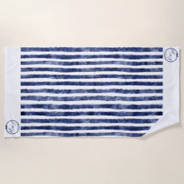 Toalha De Praia Casamento Marítimo Costeiro