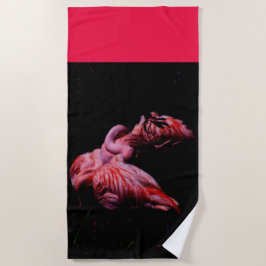 Toalha De Praia Chamas na Escuridão