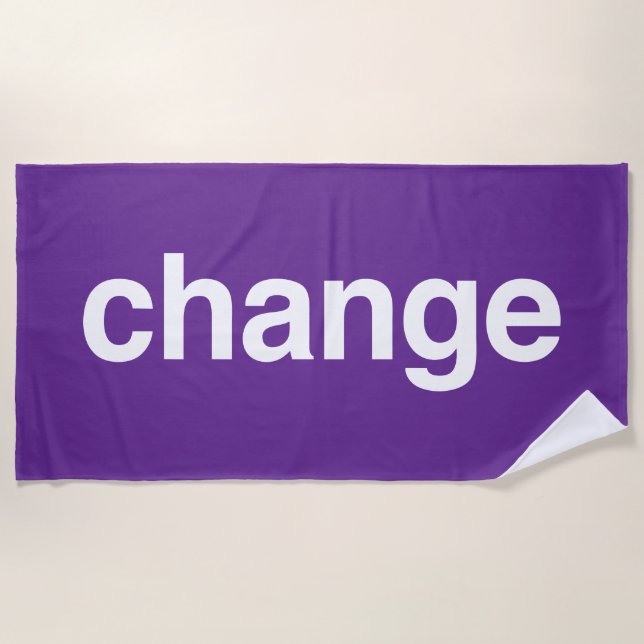 Toalha De Praia Change (Frente)