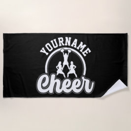 Toalha De Praia Cheerleader de Varsity da Equipe de Autores do NOM