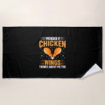 Toalha De Praia Chicken Art Chicken Wing<br><div class="desc">Chicken Art Chicken Wing</div>