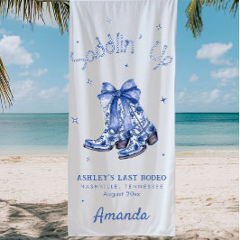 Toalha De Praia Chinoiserie Ocidental Saddlin para cima Festa de s