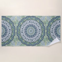 Chique Bohemiano Mandala Dot Art Design