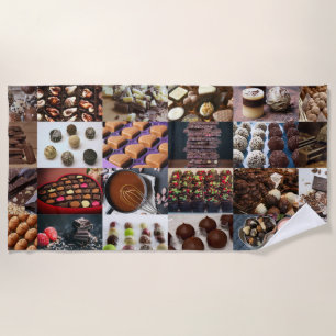 Toalha De Praia Chocolate