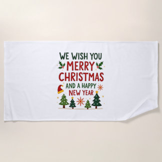 Toalha De Praia Christmas Christmas Christmas Christmas Christmas 