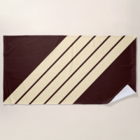 Cinzas Marrons com Stripes Trópicas Clássicas de 7