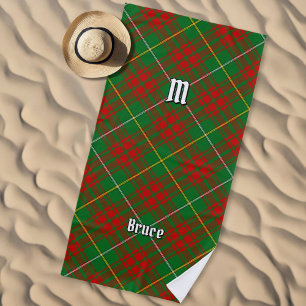 Toalha De Praia Clan Bruce Hunting Tartan