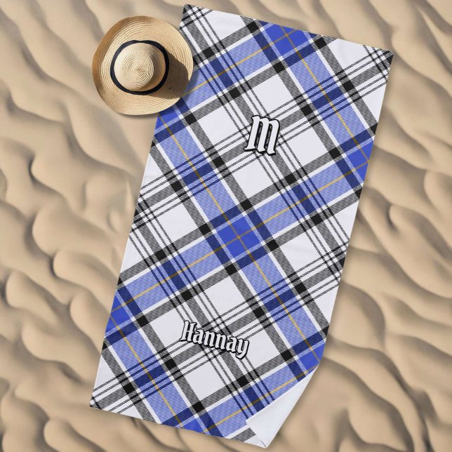 Toalha De Praia Clan Hannay Tartan (Criador carregado)