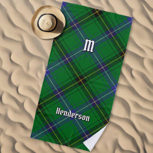 Toalha De Praia Clan Henderson Tartan