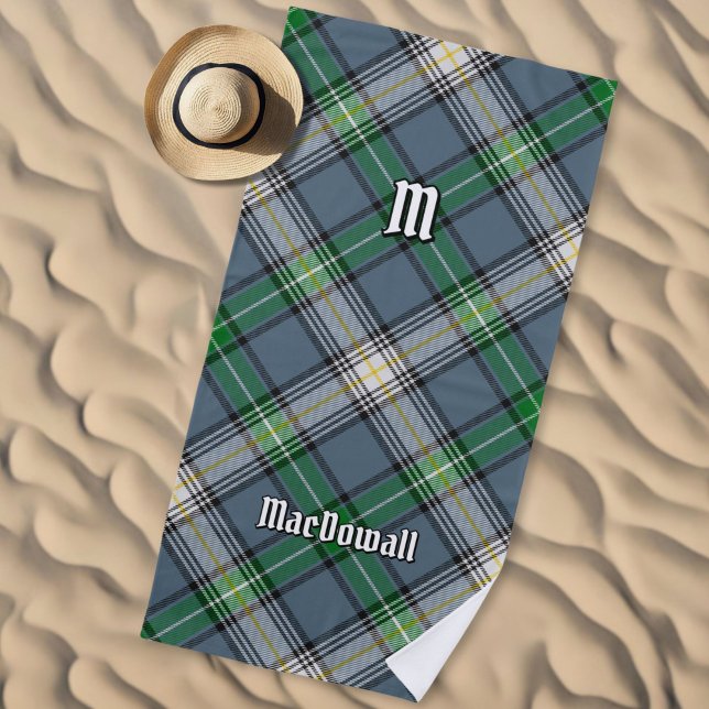 Toalha De Praia Clan MacDowall Tartan (Criador carregado)