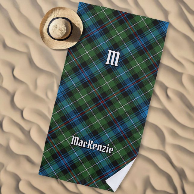Toalha De Praia Clan MacKenzie Tartan Beach Towel (Criador carregado)