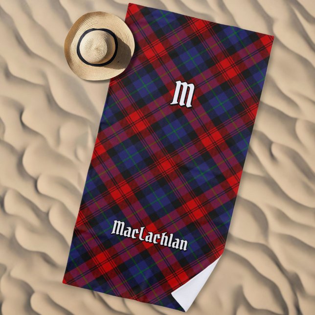 Toalha De Praia Clan MacLachlan Tartan (Criador carregado)