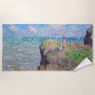 Toalha De Praia Claude Monet - Cliff Walk em Pourville