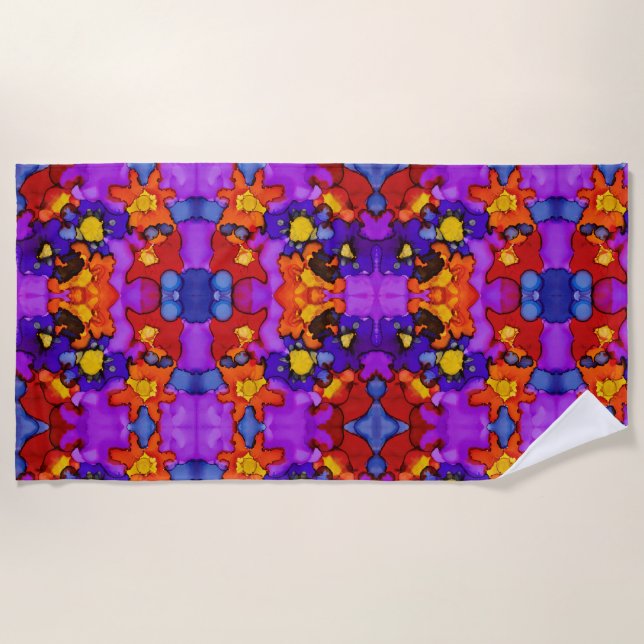 Toalha De Praia Clown Show (Frente)