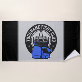 Toalha De Praia Clube de Luta de Artes Marciais Mistas Mistas Pers