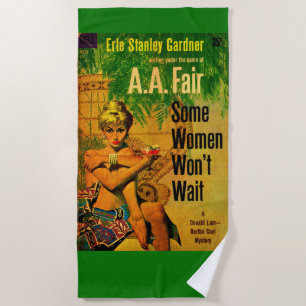 Toalha De Praia cobrir da pasta de papel de 1953 Algumas mulheres