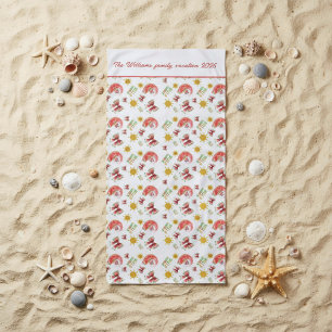 Toalha De Praia Cocota de melancia personalizada
