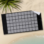 Toalha De Praia Colagem de Modelo de Foto 60 - Pode Editar Cor<br><div class="desc">Na moda,  tendências — um olhar moderno e simples. Perfeito para um berçário ou quarto de menina ou até para uma colagem de casamento ou um presente de formatura.</div>